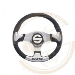 Sportovní volant - Sparco Helios stříbrný (universal)
