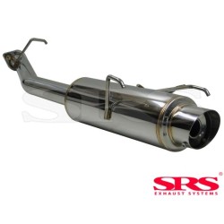 Honda Prelude 1997-2001 2 dveř. coupe 2.0i (F20A4 - BB9) Koncový díl výfuku nerezová ocel G50  SRS exhaust systems