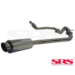 Honda CRX 1987-1993 1.6i DOHC (D16A9/Z5 - ED9) Výfukový systém Catback nerezová ocel G50  SRS exhaust systems