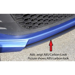 Rieger lipa pod přední nárazník Rieger pro Volkswagen Scirocco 3 13 2-dvéř. před faceliftem, 08/08-04/14, plast ABS bez povrchové úpravy, pod přední spoiler Rieger obj. kód K 00014100