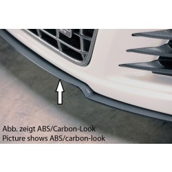 Rieger lipa pod přední nárazník Rieger pro Volkswagen Scirocco 3 13 2-dvéř. před faceliftem, 08/08-04/14, plast ABS bez povrchové úpravy, pod přední nárazník Rieger obj. kód K 00014102/03