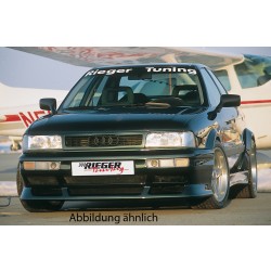 Rieger lipa pod přední nárazník widebody II pro Audi 80 89 sedan, plast ABS bez povrchové úpravy