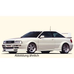 Rieger lipa pod přední nárazník widebody II Rieger pro Audi 80 89 kupé, plast ABS bez povrchové úpravy