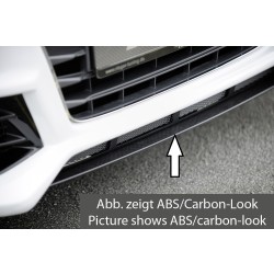 Rieger lipa pod přední nárazník Rieger pro Audi A3 8V 3-dvéř. (hatchback 8V1), 5-dvéř. (sportback 8VA) před faceliftem, 07/12-08/16, plast ABS bez povrchové úpravy, pod přední nárazník Rieger obj. kód K 00056790/91/92/93