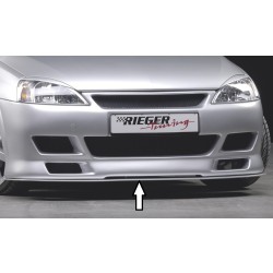 Rieger lipa pod přední nárazník Rieger pro Opel Corsa C 3-dvéř., 5-dvéř. vč. faceliftu, 06/03-, 09/00-05/03, plast ABS bez povrchové úpravy