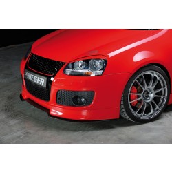 Rieger lipa pod přední nárazník Rieger pro Volkswagen Eos 1F kabriolet, 04/06-, plast ABS bez povrchové úpravy,