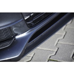 Rieger lipa pod přední nárazník Rieger pro Audi A4 B8, B81 avant, sedan po faceliftu, 01/12-, plast ABS s povrchovou úpravou Carbon-Look, pod přední spoiler Rieger obj. kód K 00055538