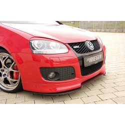 Rieger lipa pod přední nárazník Rieger pro Volkswagen Eos 1F kabriolet, 04/06-, plast ABS s povrchovou úpravou Carbon-Look,