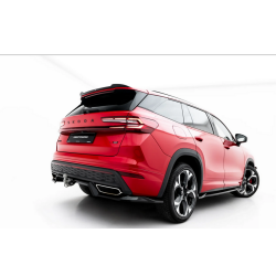 Škoda Kodiaq II RS, spoiler pod zadní nárazník s žebrováním, Maxton design
