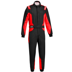 Sparco Závodní kombinéza Sprint Advanced, barva černo-červená