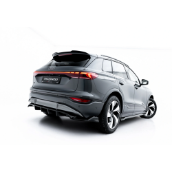 Audi Q6 Mk1 e-tron S-Line, spoiler pod zadní nárazník s žebrováním,  Maxton Design
