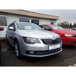 Škoda Superb II Facelift 15-17  - zimní clona přední masky KI-R - GLOSSY BLACK