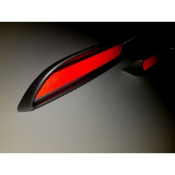 Škoda Scala - atrapy výfuku RS design - ALU - GLOWING RED