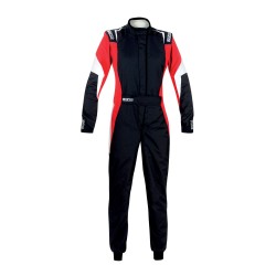 Dámská závodní kombinéza Sparco COMPETITION LADY (R567), s homologací FIA, barva: černo-červená