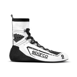 Závodní boty Sparco X-Light+ s homologací FIA, Barva: bílo-černá