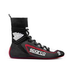 Závodní boty Sparco X-Light+ s homologací FIA, Barva: černo-červená