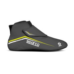 Závodní boty Sparco Prime EVO s homologací FIA, Barva: šedo-žlutá