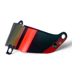 Sparco hledí pro helmu STEALTH / STEALTH RF / STEALTH RF Carbon, barva červená