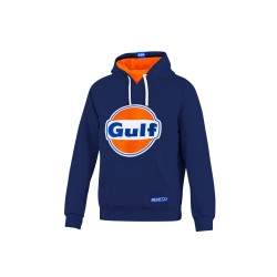 Sparco mikina přes hlavu s kapucí Gulf, barva: modrá