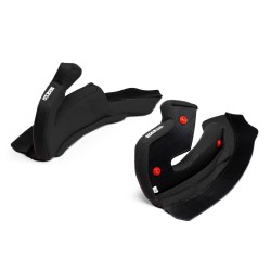 Sparco náhradní lícní polstrování pro helmu STEALTH RF, barva: černá