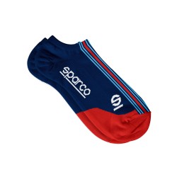 Sparco nízké ponožky Martini Racing, barva: modro-červená