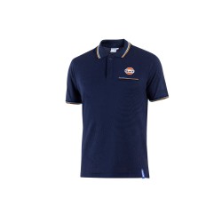 Sparco polo triko Gulf s náprsní kapsičkou, barva: modrá