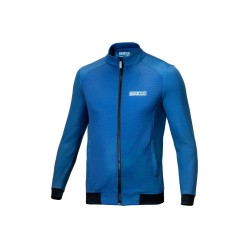 Sparco Subly mikina na zip, barva: modrá