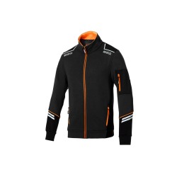 Sparco technická mikina Alabama, barva: černo-oranžová