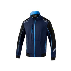 Sparco technická softshell lehká bunda Austin, barva: modrá-tmavě modrá