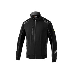 Sparco technická softshell lehká bunda Austin, barva: černo-šedá
