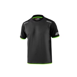 Sparco technické tričko Tucson, barva: šedo-zelená