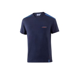 Sparco triko TOP s proužky Martini Racing, barva: modrá