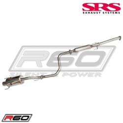 Honda Civic 1995-2001 3 dveř. hatchback 1.6i VTi (B16A2 - EK4) Výfukový systém Catback TÜV R60  SRS exhaust systems
