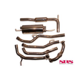 Honda Civic 2005-2008 5 dveř. hatchback 1.8i (R18A2 - FK2) Výfukový systém Catback nerezová ocel G60  SRS exhaust systems