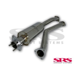Honda Civic 2001-2003 3 dveř. hatchback 2.0i Type-R (K20A2 - EP3) Středová část výfuku nerezová ocel  SRS exhaust systems