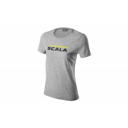 Dámské tričko ŠKODA SCALA šedé