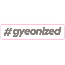Gyeon #gyeonized Sticker Silver 17.9x100 mm