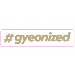 Gyeon #gyeonized Sticker Gold 18x100 mm