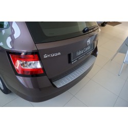 Škoda Fabia III Combi - ochranný panel zadního nárazníku - ALU LOOK