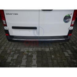 VW Crafter 2017+  NEREZ chrom ochranný panel zadního nárazníku