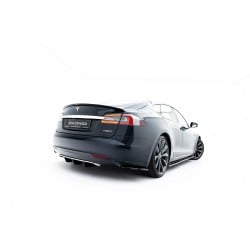 Tesla Model S, boční difuzory pod zadní nárazník ver.2, Maxton design