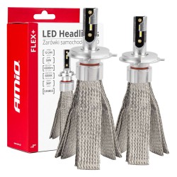 LED žárovky pro hlavní svícení FLEX+ H4/H19 6000K 12V 24V Canbus