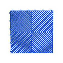 Dlaždice modulární podlahy 40x40cm MODRÁ