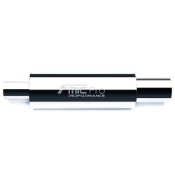 Tlumič výfuku kulatý 300mm vstup/výstup 76mm/76mm