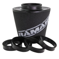 Univerzální sportovní filtr Ramair - příruby 70-90mm / průměr filtru 146/196mm