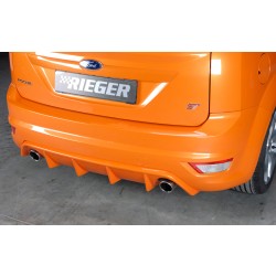 Rieger vložka zadního nárazníku pro Ford Focus 2 ST 3-dvéř., 5-dvéř. po faceliftu, plast ABS bez povrchové úpravy