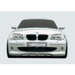 Rieger spoiler pod přední nárazník pro BMW řada 1 E87 4-dvéř. před faceliftem, r.v. 09/04-03/07, plast ABS bez povrchové úpravy
