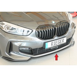 Rieger lipa pod přední nárazník pro BMW řada 1 F40 hatchback / 4-dr., 07/19-, plast ABS bez povrchové úpravy