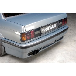 Rieger kompletní zadní nárazník M3-Look pro BMW řada 3 E30 kabriolet, kupé, sedan, touring, plast ABS bez povrchové úpravy