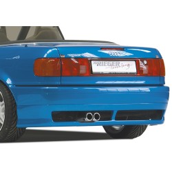 Rieger spoiler pod zadní nárazník pro Audi 80 89 kabriolet, kupé, plast ABS bez povrchové úpravy